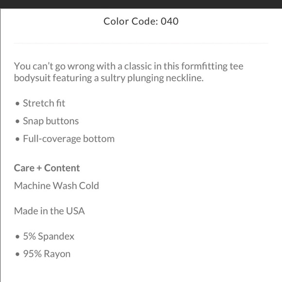 Free people v with it bodysuit - Picture 4 of 7